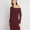 Bester Verkauf 🌟 Even&Odd Damen Strickkleid - Bordeaux 💯 -SchuheKonig Geschaft d44659656d994d3280aeae18033d136b