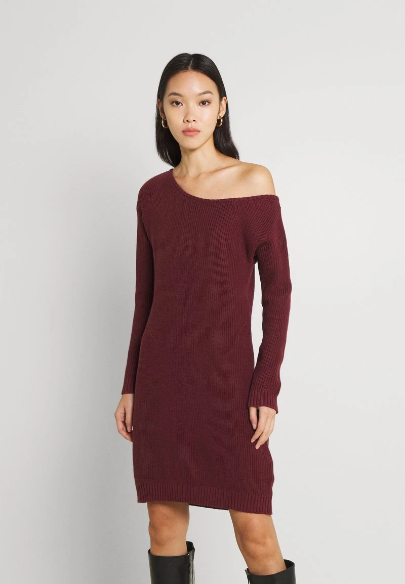 Bester Verkauf 🌟 Even&Odd Damen Strickkleid - Bordeaux 💯 3 Bester Verkauf 🌟 Even&Odd Damen Strickkleid - Bordeaux 💯