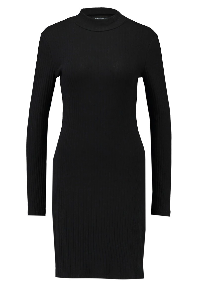 Budget 🤩 Even&Odd Damen BASIC - Jerseykleid - Black 😀 6 Budget 🤩 Even&Odd Damen BASIC - Jerseykleid - Black 😀 – Bild 4
