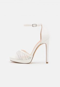 Billig 😍 Even&Odd High Heel Sandalette - White | Damen ✔️