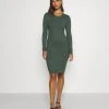 Budget ❤️ Even&Odd Damen Knit Mini Wide Rib Basic Dress - Etuikleid - Green ✔️ 2 Budget ❤️ Even&Odd Damen Knit Mini Wide Rib Basic Dress - Etuikleid - Green ✔️ -SchuheKonig Geschaft d7a7e10c4d3443b3bfc9cce4375866e3