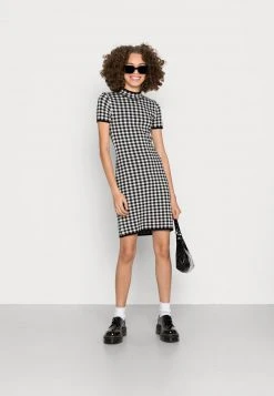 Coupon 🤩 Even&Odd Damen Strickkleid - Black/white 💯 -SchuheKonig Geschaft d7fb1fb7ac8e4b2e8e7be73051b8d647