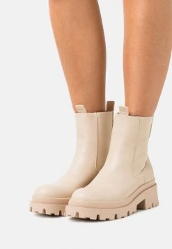 Schlussverkauf 🤩 Even&Odd Damen Plateaustiefelette - Beige 🤩
