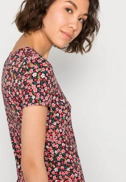 Bestes Angebot 🎉 Even&Odd Damen Freizeitkleid - Black / Multi-coloured ⭐ -SchuheKonig Geschaft dbba7582db2c40e18472ba0eef260524