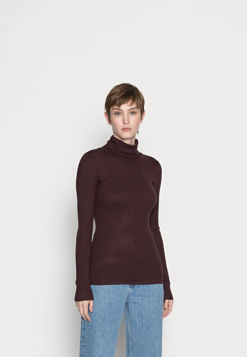 Besorgen 😀 Even&Odd Damen BASIC TURTLE NECK - Strickpullover - Brown 😀 3 Besorgen 😀 Even&Odd Damen BASIC TURTLE NECK - Strickpullover - Brown 😀