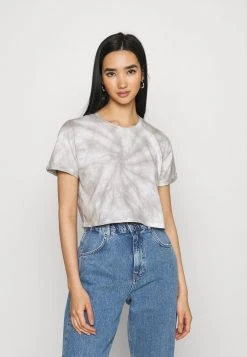 Aktion 🤩 Even&Odd Damen T-Shirt Print - Grey/white 🌟