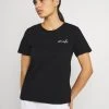Bester Verkauf 👍 Even&Odd Damen T-Shirt Print - Black ⌛ -SchuheKonig Geschaft ddd8c7f946a6473f98257ab4dafffefe