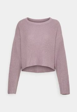 Rabatt 😉 Even&Odd Damen CROPPED JUMPER - Strickpullover - Lilac 👏 -SchuheKonig Geschaft de0c905ce5ba491abe17b584c54b8c35