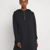 Auslauf 😉 Even&Odd Casual Hooded Sweat Mini Dress - Freizeitkleid - Black | Damen 😉 -SchuheKonig Geschaft df41432ea7de40f5b855a8b468856834