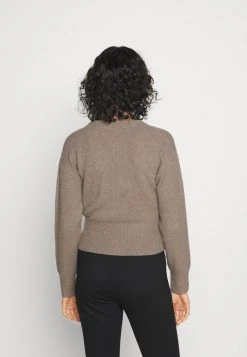 Auslauf ⌛ Even&Odd Damen Strickjacke - Taupe 🎉 -SchuheKonig Geschaft e049dfbabd5f42c387432c7fc092e365