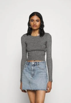 Bester Verkauf 👏 Even&Odd Damen 2 PACK - Strickpullover - Mottled Grey 🛒 -SchuheKonig Geschaft e0525358b36a414a874f7face72cefc7