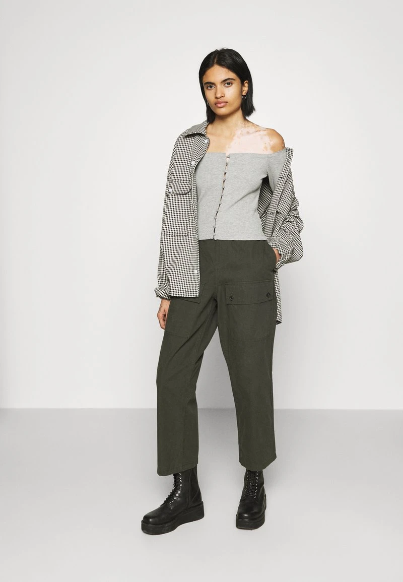 Rabatt ⭐ Even&Odd Damen Bluse - Mottled Grey 🧨 4 Rabatt ⭐ Even&Odd Damen Bluse - Mottled Grey 🧨 – Bild 2