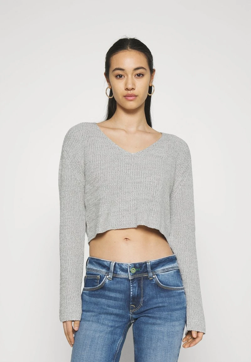 Blitzangebot 🥰 Even&Odd Damen Strickpullover - Mottled Grey ✔️ 3 Blitzangebot 🥰 Even&Odd Damen Strickpullover - Mottled Grey ✔️