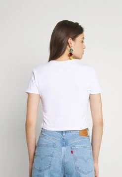 Schlussverkauf ⭐ Even&Odd T-Shirt Print - White | Damen 👍 -SchuheKonig Geschaft e7f46db33bb445cfab3e614390a43573
