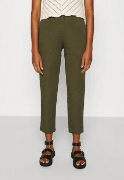 Angebote ⌛ Even&Odd Damen Cargo Chino Pants - Stoffhose - Khaki 😉