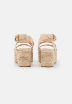 Coupon 🛒 Even&Odd Plateausandalette - Beige | Damen 🧨 -SchuheKonig Geschaft e9ff0809c9a34fa2948a09f56b826f19