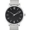 Schlussverkauf 🎁 Even&Odd Damen Uhr - Silver/black 😀 -SchuheKonig Geschaft ebb3af6cdca94e628e1525071edd01c4