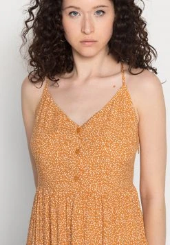 Bester Verkauf ✔️ Even&Odd Damen Maxikleid - Yellow/white 🌟 -SchuheKonig Geschaft ec6226c3bd83448cb2c1152ead63cab5