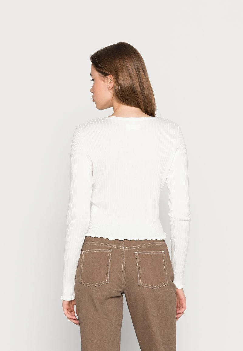 Budget ⭐ Even&Odd Damen Strickjacke - White 🛒 5 Budget ⭐ Even&Odd Damen Strickjacke - White 🛒 – Bild 3