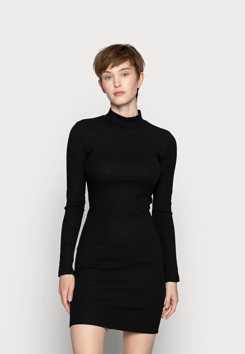Budget 🤩 Even&Odd Damen BASIC - Jerseykleid - Black 😀 3 Budget 🤩 Even&Odd Damen BASIC - Jerseykleid - Black 😀
