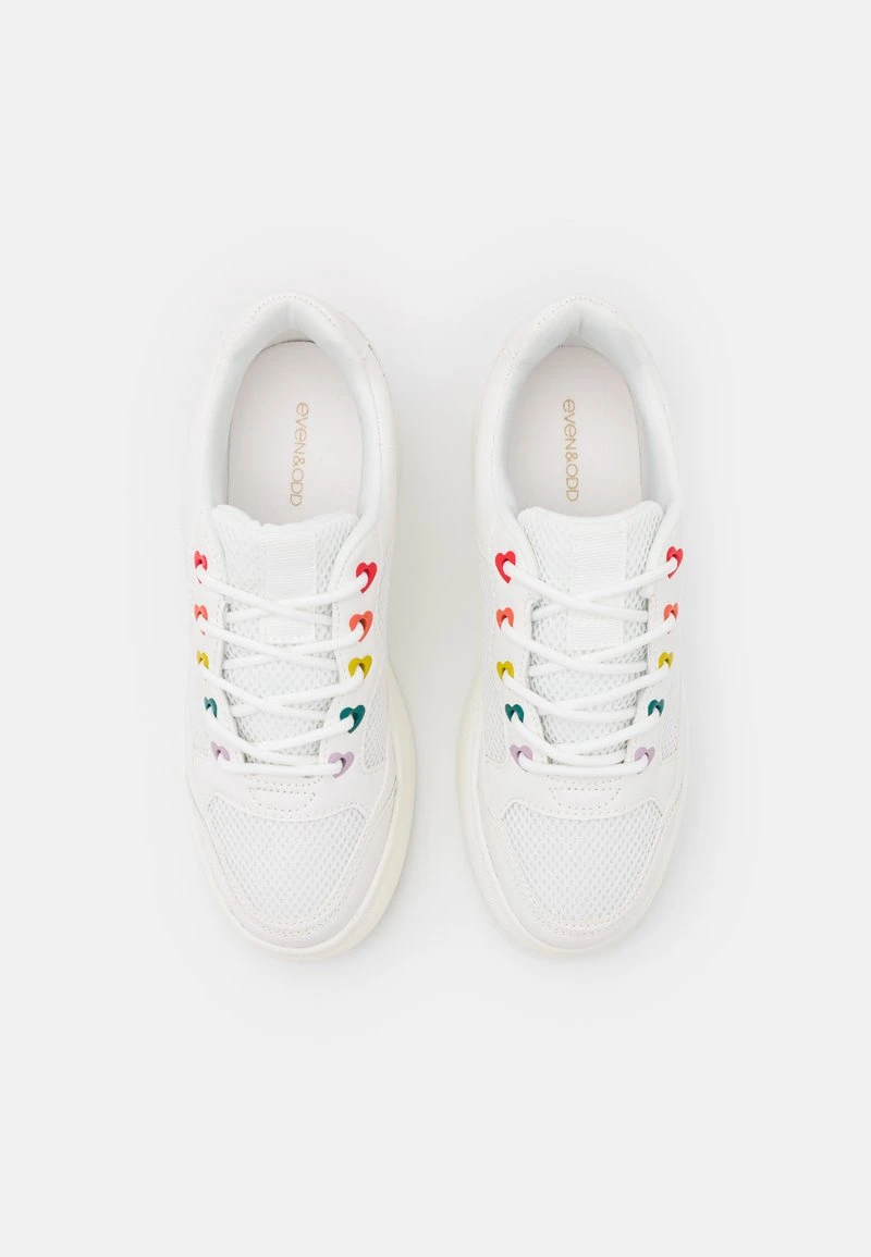 Großhandel ✔️ Even&Odd Damen LOVE - ❤️ Sneaker Low - White/multi-coloured ❤️ 8 Großhandel ✔️ Even&Odd Damen LOVE - ❤️ Sneaker Low - White/multi-coloured ❤️ – Bild 6