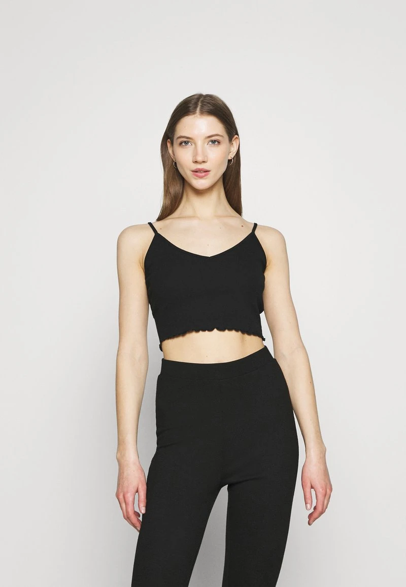 Bestes Angebot ✨ Even&Odd Damen STRAPPY LETTUCE CROP 3 PACK - Top - Black/white/grey 🎁 4 Bestes Angebot ✨ Even&Odd Damen STRAPPY LETTUCE CROP 3 PACK - Top - Black/white/grey 🎁 – Bild 2