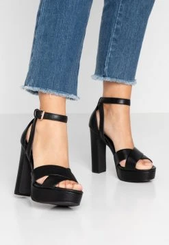 Auslauf 🤩 Even&Odd High Heel Sandalette - Black | Damen 😍