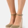 Am billigsten 😀 Even&Odd Plateausandalette - Khaki | Damen 🌟 -SchuheKonig Geschaft f369e7ae170f4d92a41783dda3e0ee39