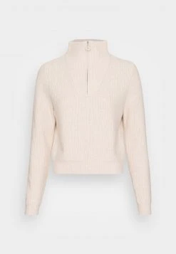 Bestes Angebot ❤️ Even&Odd HALF ZIP JUMPER - Strickpullover - Beige | Damen ⭐ -SchuheKonig Geschaft f4a7c60fefe24b1cb0183402e5fcb9a7