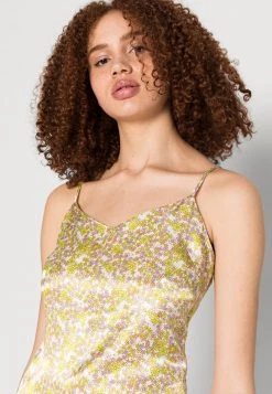 Angebote ❤️ Even&Odd Damen Cocktailkleid/festliches Kleid - Yellow/multi-coloured ❤️ -SchuheKonig Geschaft f50163b3079f4daab45477753df80cde