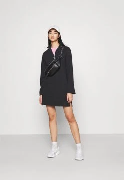 Rabatt 🥰 Even&Odd SWEAT HIGH NECK MINI 😉 DRESS WITH HALF ZIP THROUGH - Freizeitkleid - Black | Damen ✔️ -SchuheKonig Geschaft f7021da50db64d9bb4e0b64fe4c7c943