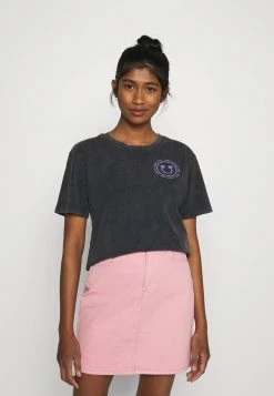 Brandneu ✨ Even&Odd T-Shirt Print - Black | Damen ⌛ -SchuheKonig Geschaft f708c9a49ab44e28a13f291f08e25a0d