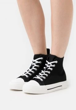 Auslauf 🥰 Even&Odd Damen Sneaker High - Black ✔️