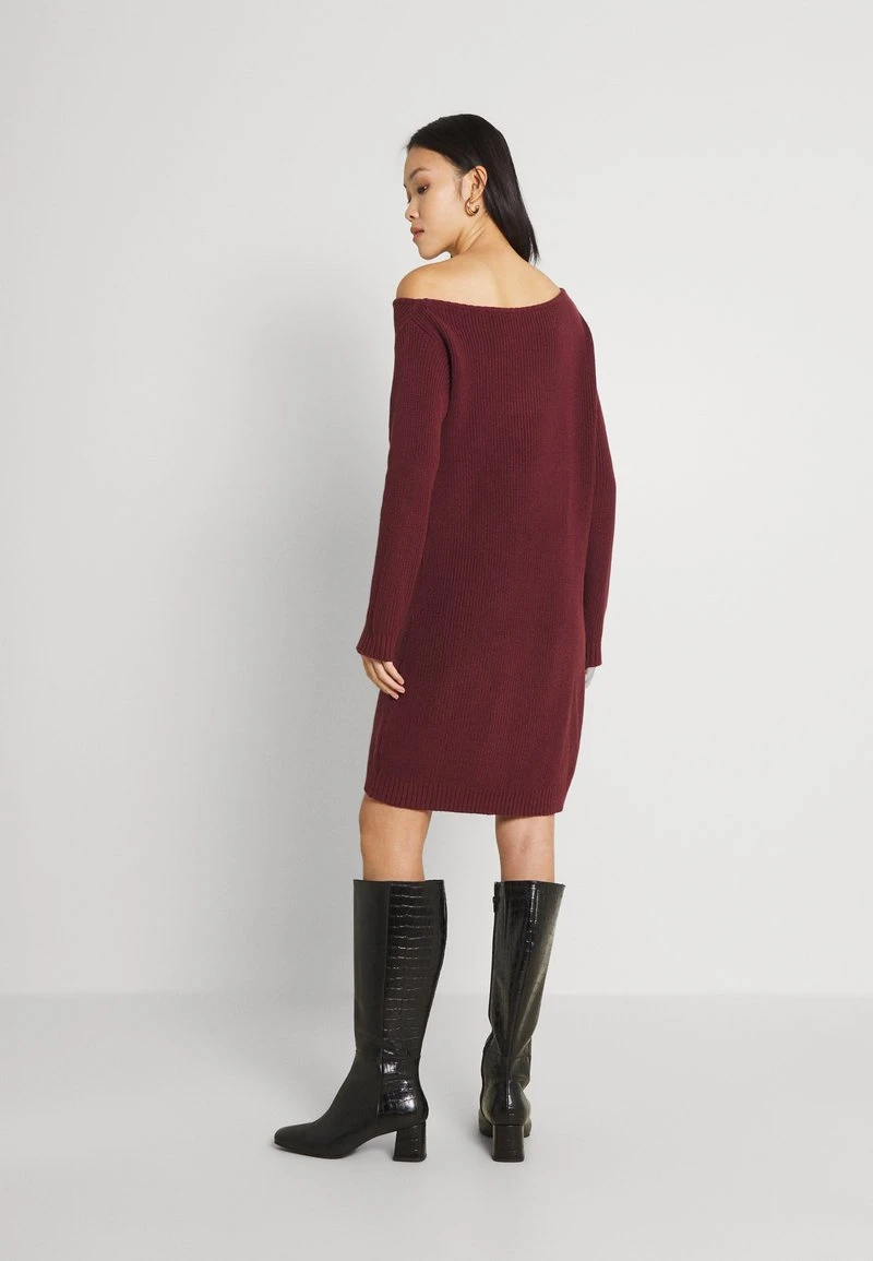 Bester Verkauf 🌟 Even&Odd Damen Strickkleid - Bordeaux 💯 5 Bester Verkauf 🌟 Even&Odd Damen Strickkleid - Bordeaux 💯 – Bild 3