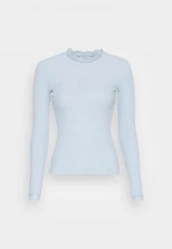 Aktion ⭐ Even&Odd Langarmshirt - Light Blue | Damen ⌛ -SchuheKonig Geschaft f957719518704bf3a2015237f1756a03
