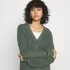 Besorgen ⌛ Even&Odd Damen BUTTON THROUGH CARDIGAN - Strickjacke - Green ⌛ -SchuheKonig Geschaft f9a46c77279c4902a4423c2e50a9131a