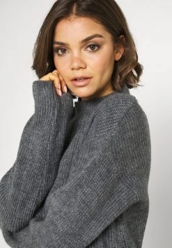 Brandneu ✔️ Even&Odd Damen Strickpullover - Mottled Dark Grey ⭐ -SchuheKonig Geschaft f9d18edac60943f0a65e0a24d441437e