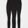 Budget 💯 Even&Odd HIGH WAISTED LEGGINGS 2 PACK - Leggings - Hosen - Black | Damen ❤️