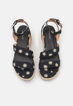 Rabatt 🌟 Even&Odd Damen Plateausandalette - Black 🔔 -SchuheKonig Geschaft fd2279971d674565b7ae992001489d39