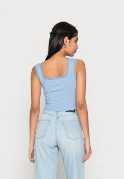 Schlussverkauf 🌟 Even&Odd Damen Top - Light Blue ❤️ -SchuheKonig Geschaft fd35d23fc52f49bc859a1ac1995471be