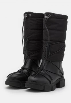 Schlussverkauf 💯 Even&Odd Damen WINTER BOOTIES - Plateaustiefel - Black ✨ -SchuheKonig Geschaft fe24d214fcac48efab09d47a6db1841d