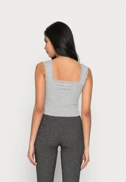 Neu 🥰 Even&Odd Damen Top - Mottled Light Grey ⌛ -SchuheKonig Geschaft fea60b365e1e416da7449a8bb464d351