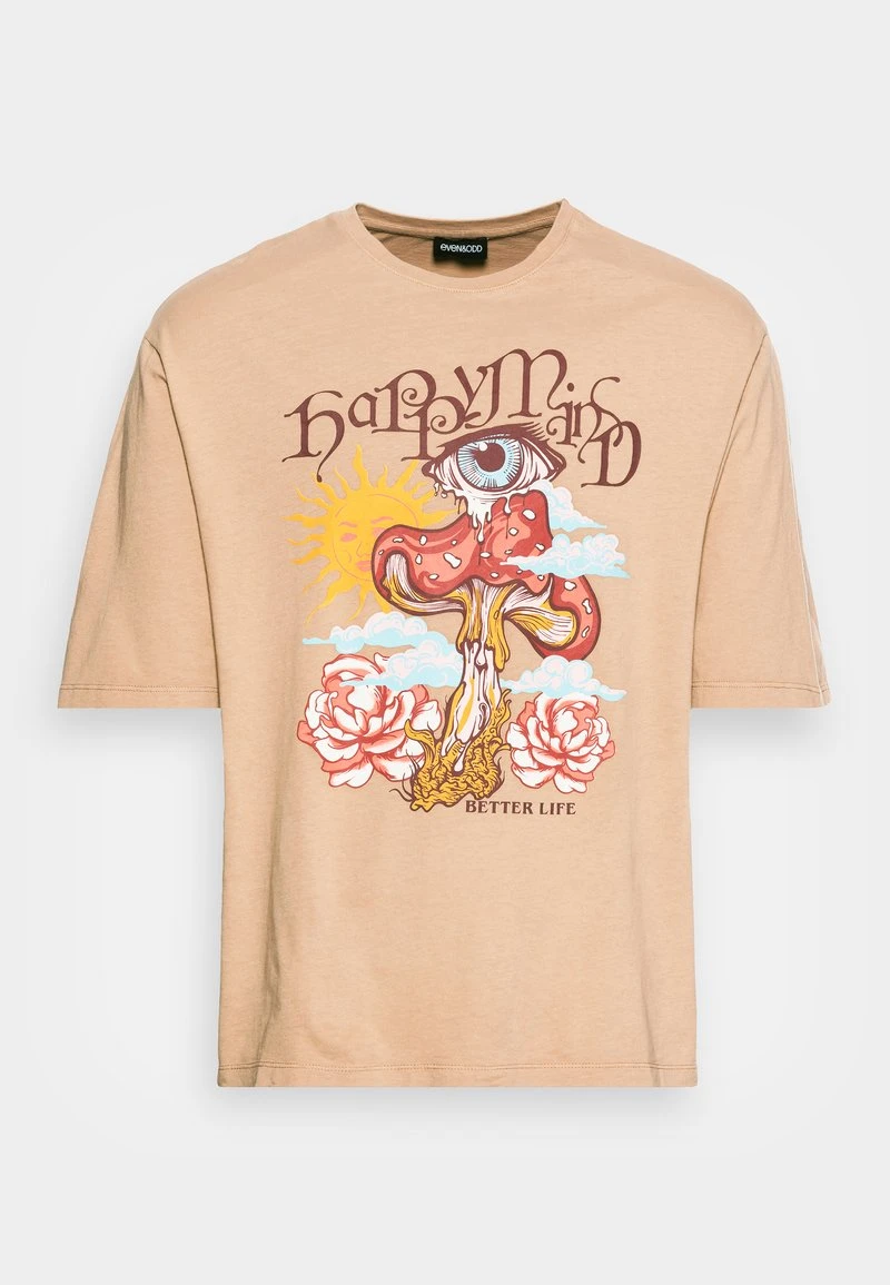 Blitzangebot ✨ Even&Odd Unisex T-Shirt Print - Brown 🔥 6 Blitzangebot ✨ Even&Odd Unisex T-Shirt Print - Brown 🔥 – Bild 4